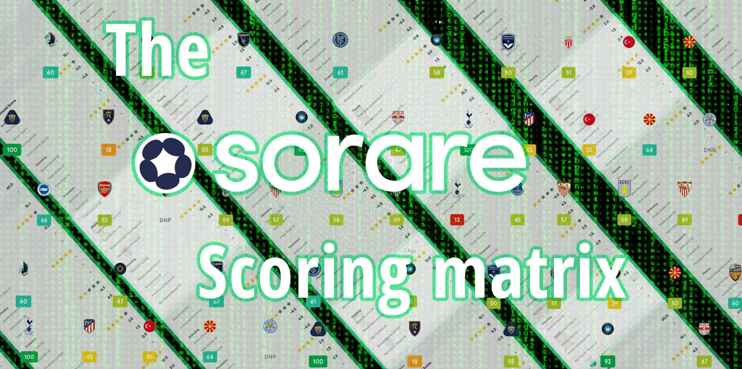 The Sorare Matrix: How Do Players Score Points In Sorare SO5