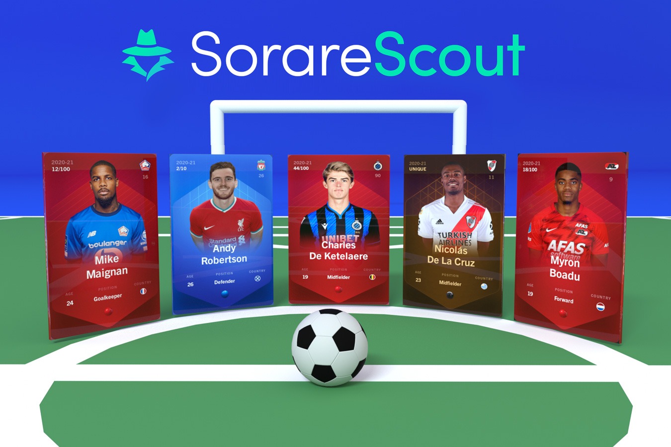 Play Sorare fantasy football, NBA, MLB w/ownable player cards • Sorare