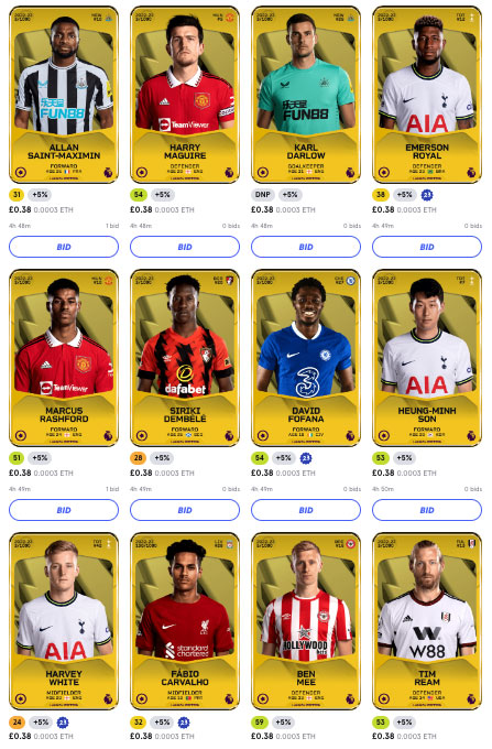 Buying, Selling & Trading Collectible Cards with Sorare Fantasy Football